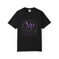 VP Creations Logo T-Shirt — Purple Monogram Graphic Tee